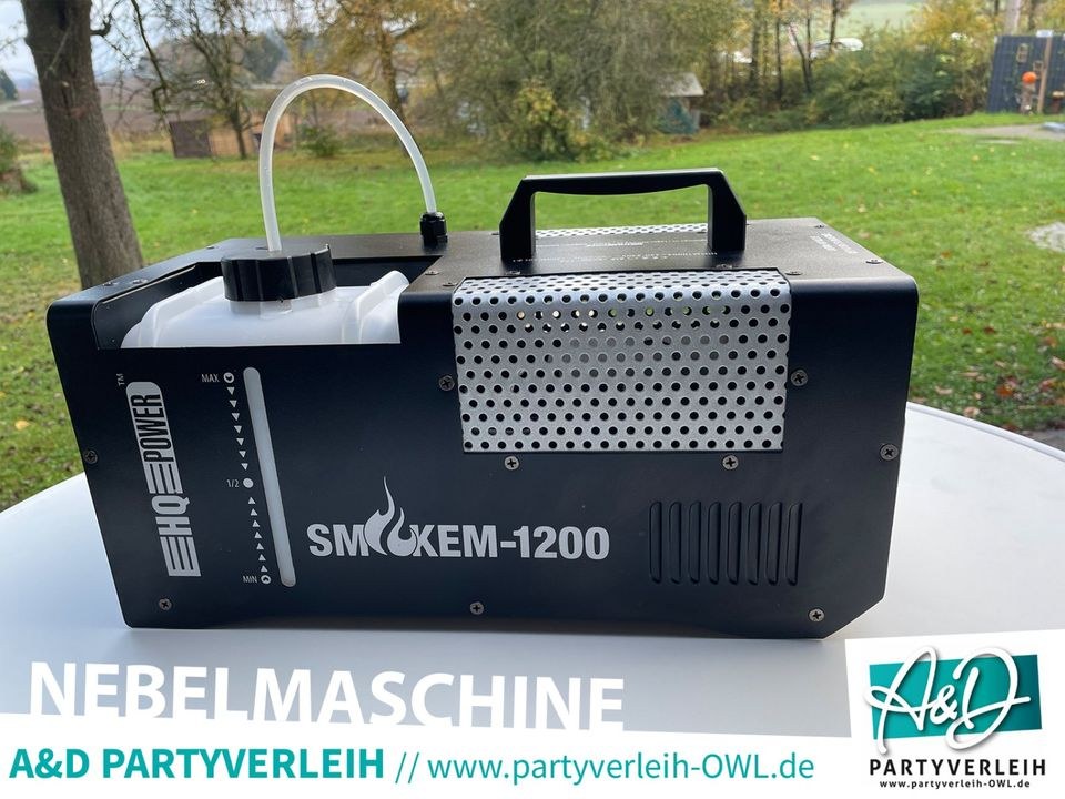 Nebelmaschine Rauchmaschine mieten bei A&D Partyverleih OWL – 2