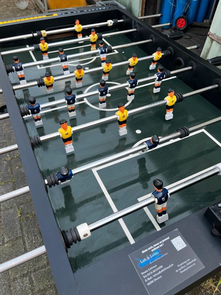 Kickertisch Tischkicker aufblasbare Leinwand mieten in Dorsten – 3