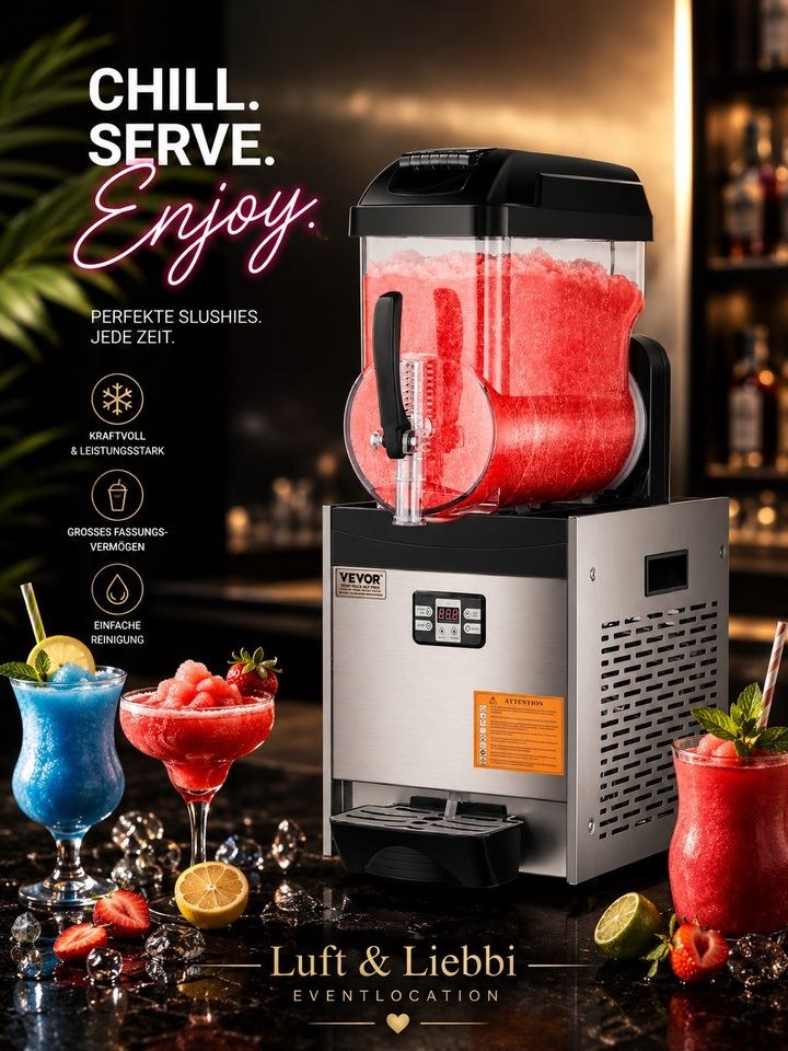 Slush Slusheismaschine Popcornmaschine mieten in Dorsten