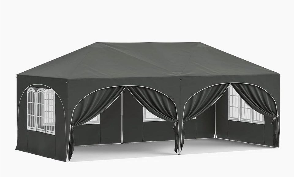 Pavillon Festzelt Seitenteilen mieten bei Luft & Liebbi Eventlocation
