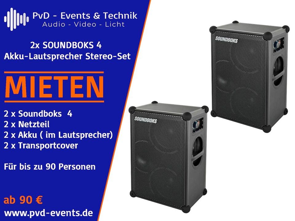 Musikanlage 100 Pers mieten bei DJ Luca Luca Lodder – Party-Sound – 3