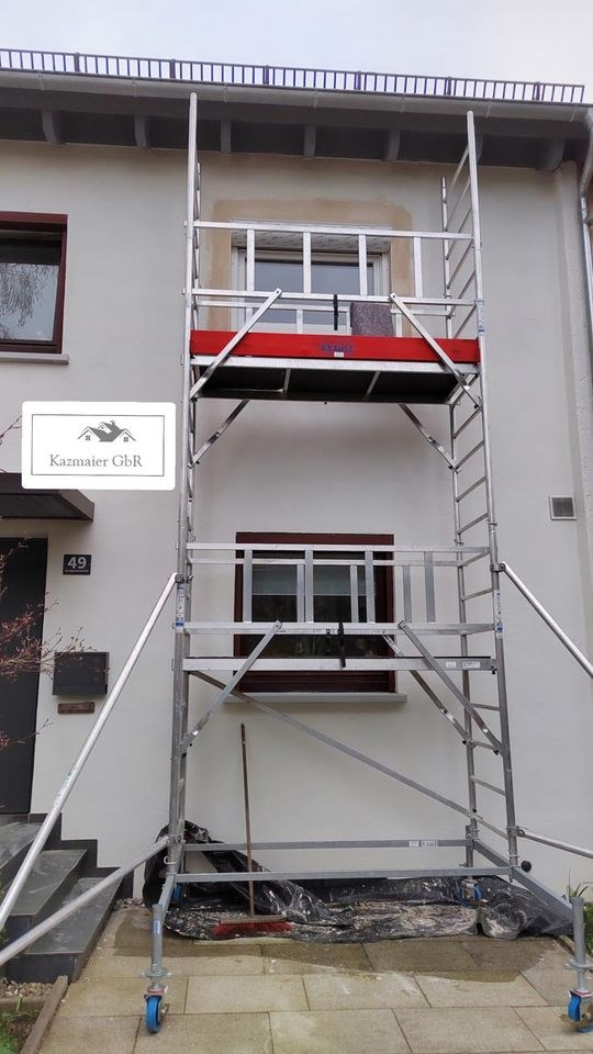 Gerüst Rollgerüst Fassadengerüst mieten bei Kazmaier – 2