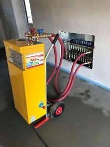 Estrichtrocknung Estrich aufheizen Heizmobil mieten bei Mobil Heizung
