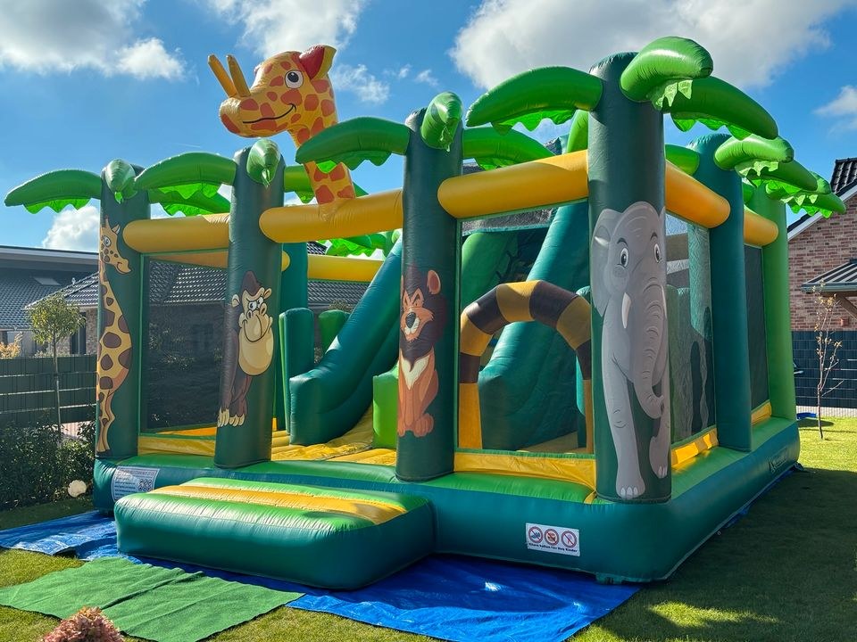 Hüpfburg Safari Multiplay Riesenrutsche mieten in Cappeln (Oldenburg)