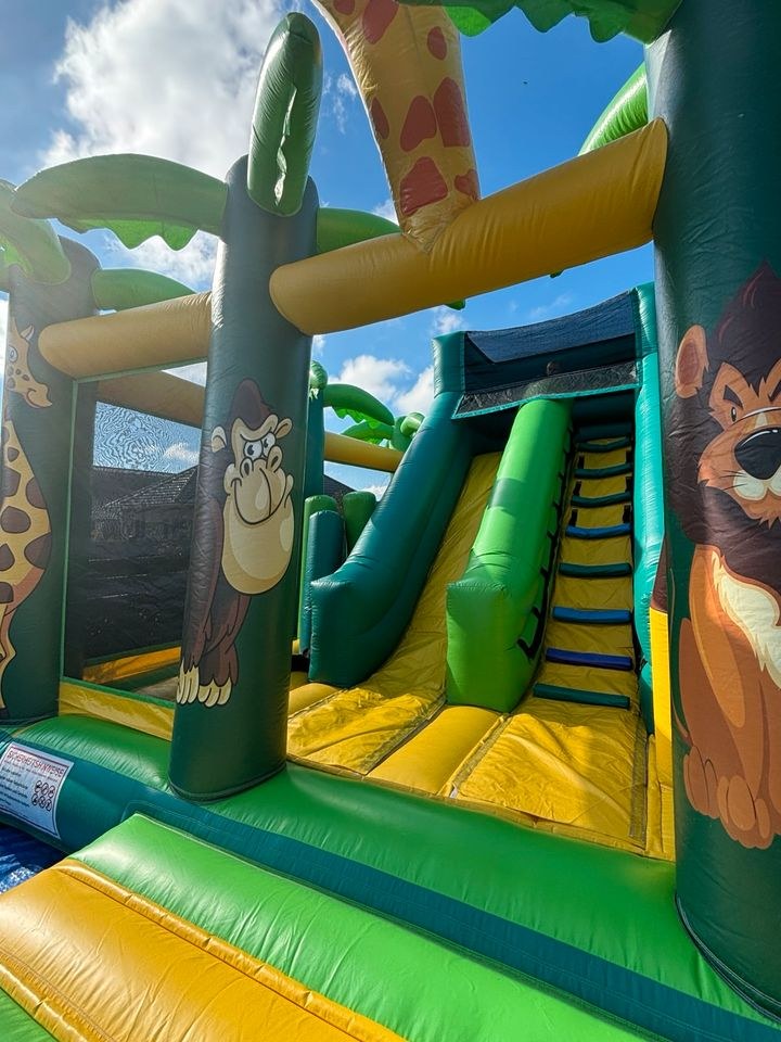 Hüpfburg Safari Multiplay Riesenrutsche mieten in Cappeln (Oldenburg) – 2
