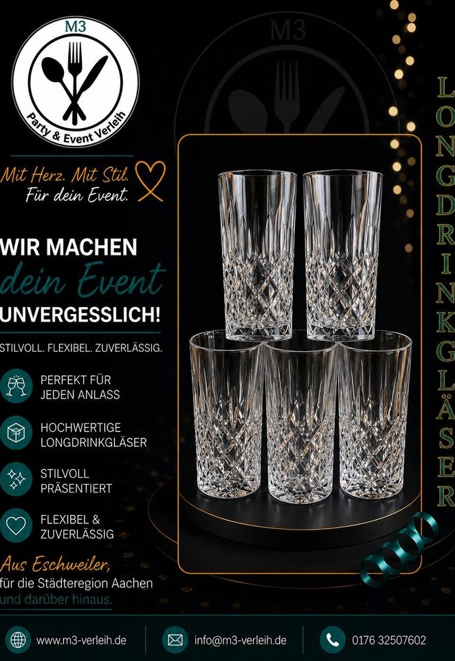 Teller Besteck Gläser Bierzeltgarnitur mieten in Eschweiler – 2