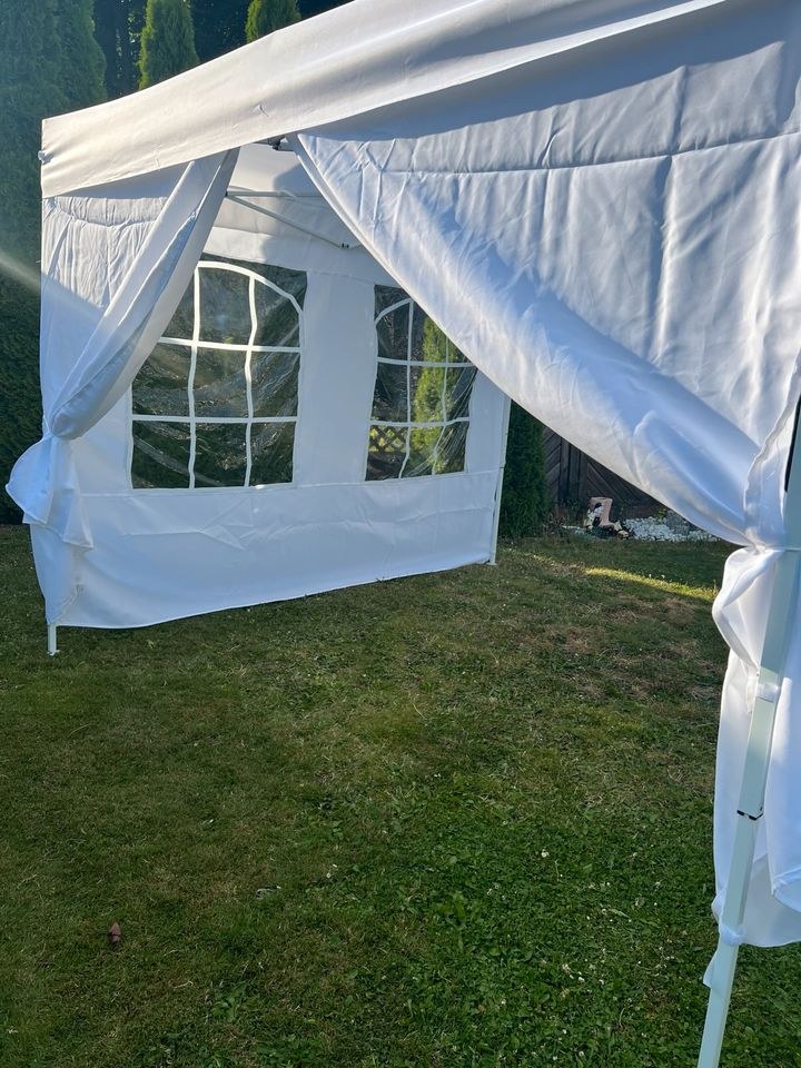 Pavillon Zelt 3x3m mieten in Eschweiler – in Minuten aufgebaut – 2
