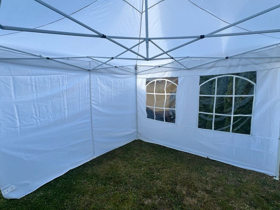 Pavillon Zelt 3x3m mieten in Eschweiler – in Minuten aufgebaut – 3