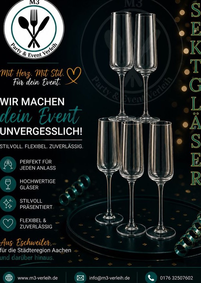 Teller Besteck Gläser Bierzeltgarnitur mieten in Eschweiler – 4