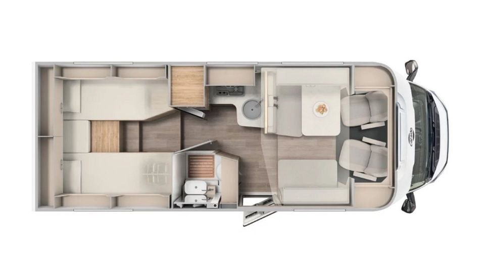 ➕AUTOMATIK SOLAR TV ➕Wohnmobil Teilintegriert mieten in Arnstadt – 3