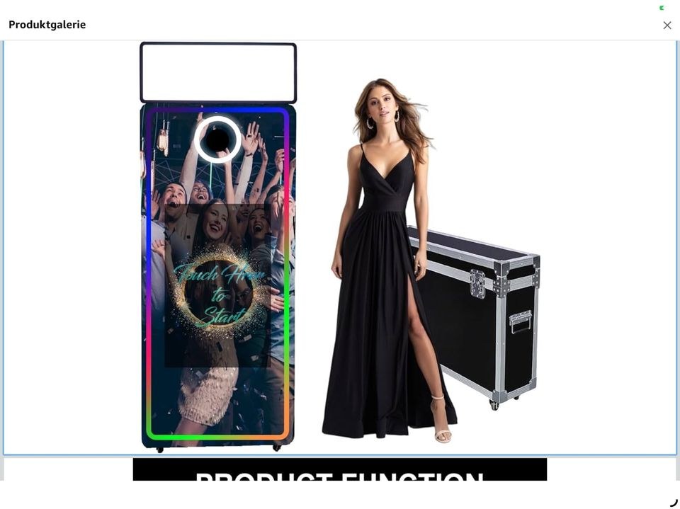 Fotobox Fotospiegel Magic Mirror mieten bei Aleksandra – 3