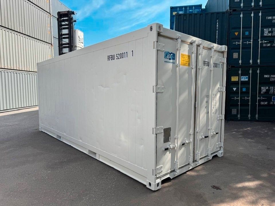 20 Fuß Kühlcontainer MBC mieten in Harburg – Wärme & Klima auf Zeit