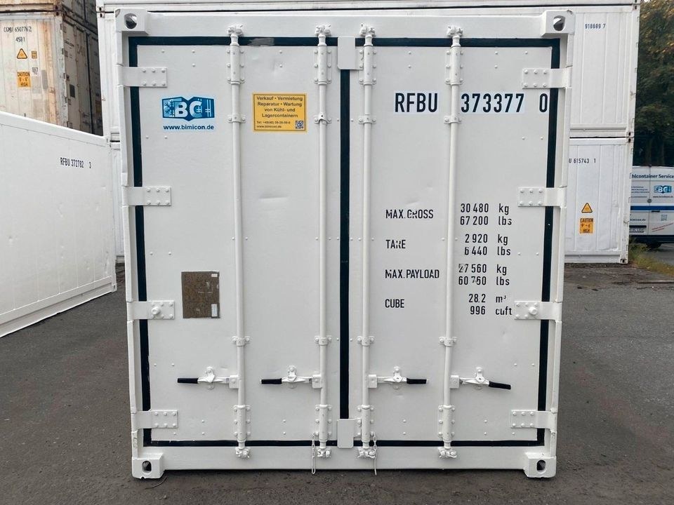 20 Fuss Kühlcontainer MBC mieten in Harburg – Wärme & Klima auf Zeit – 3