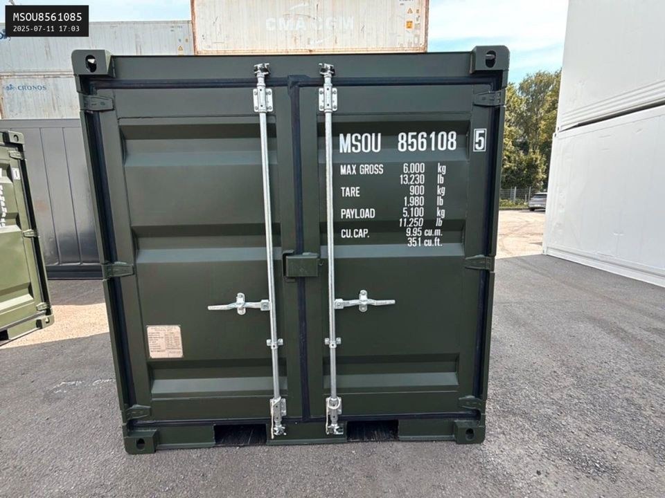 8 Fuß Lagercontainer Seecontainer mieten bei Bimicon Container Service – 2