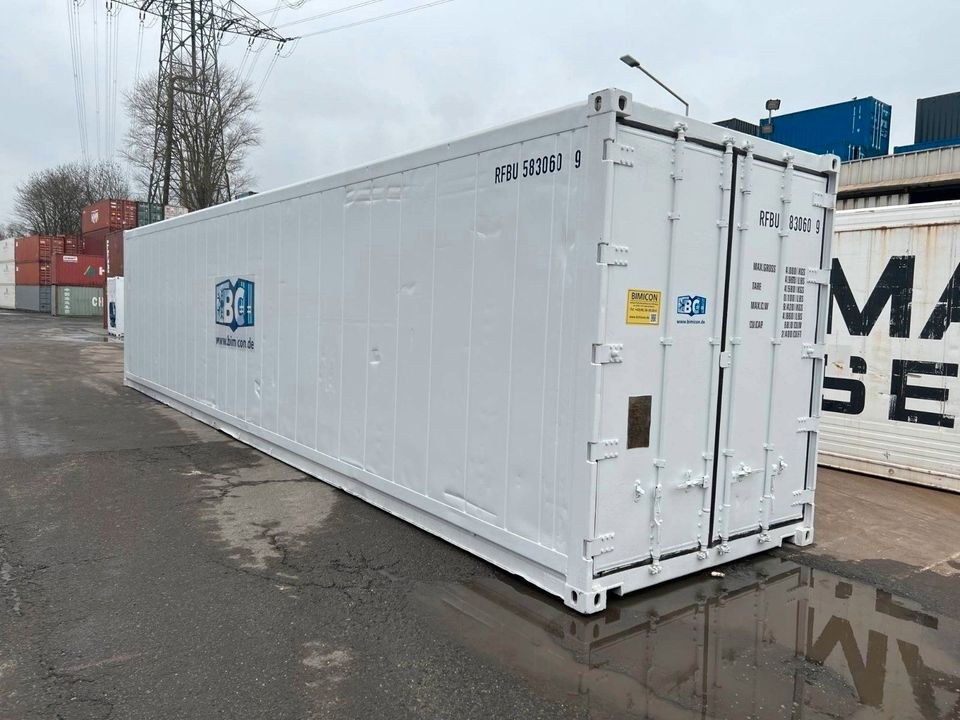 40 HC Kühlcontainer Reefer Kühlzelle Bj 2008 MBC mieten in Harburg – 3