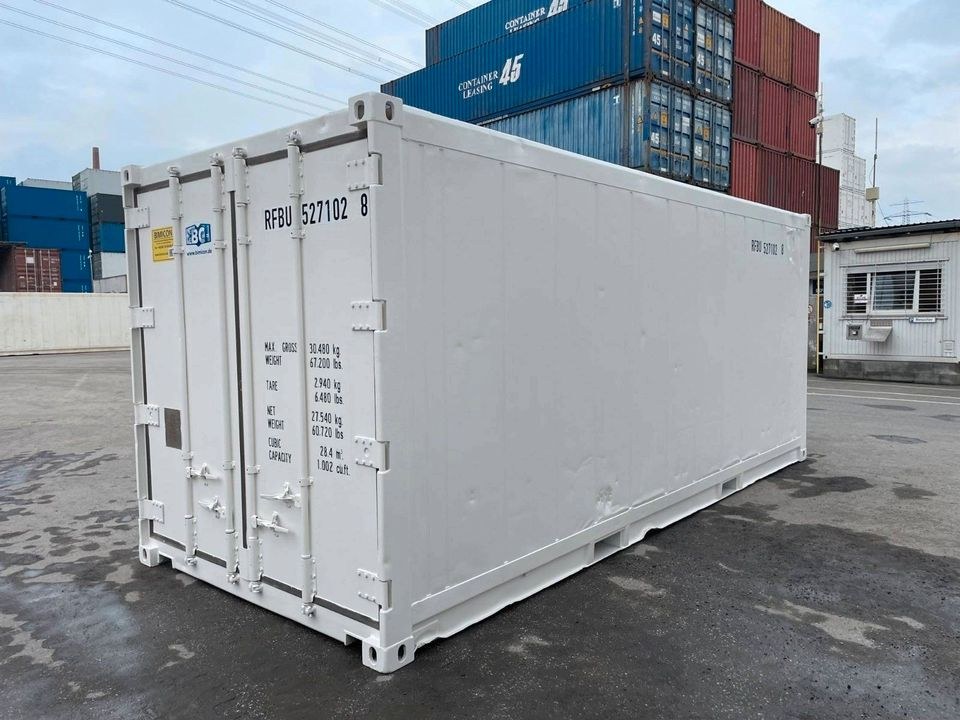 20 Fuss KÜHLCONTAINER Kühlzelle Bj 2005 MBC mieten in Harburg
