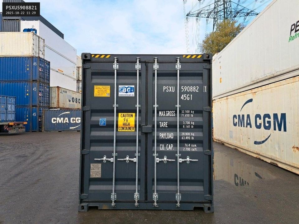 40 Fuß HC ONE WAY Materialcontainer mieten in Harburg – 2