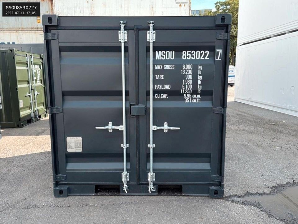 8 Fuß Lagercontainer Seecontainer mieten bei Bimicon Container Service – 2