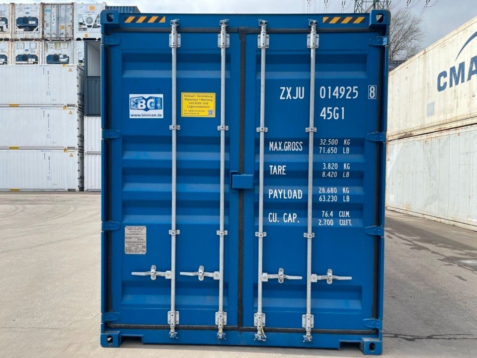 40 Fuß HC ONE WAY Materialcontainer mieten in Harburg – 3