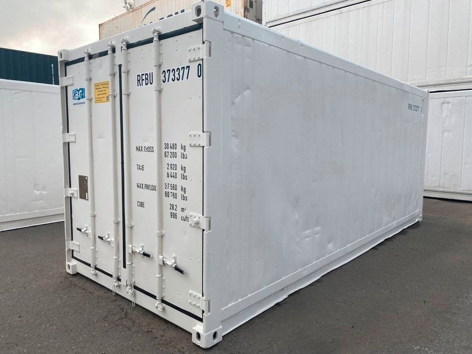 20 Fuss Kühlcontainer MBC mieten in Harburg – Wärme & Klima auf Zeit