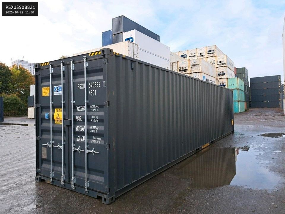 40 Fuß HC ONE WAY Materialcontainer mieten in Harburg – 3
