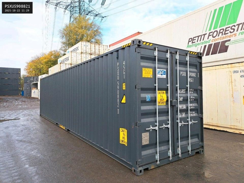 40 Fuß HC ONE WAY Materialcontainer mieten in Harburg