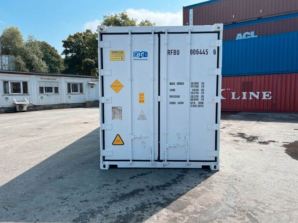 40 HC Kühlcontainer Reefer Kühlzelle Bj 2011 MBC mieten in Harburg – 2