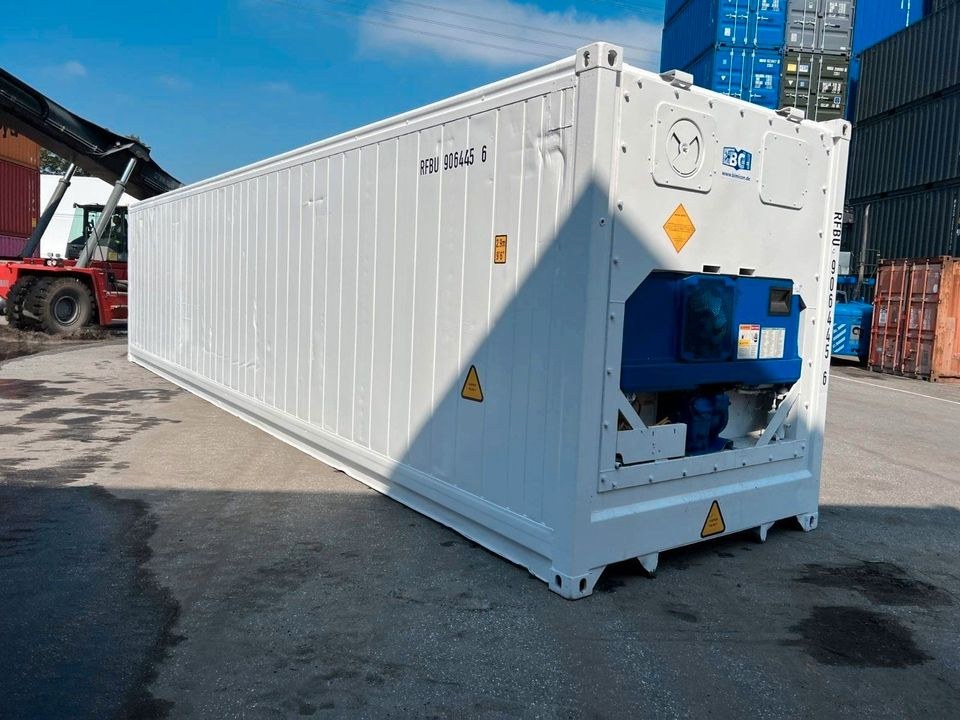 40 HC Kühlcontainer Reefer Kühlzelle Bj 2011 MBC mieten in Harburg