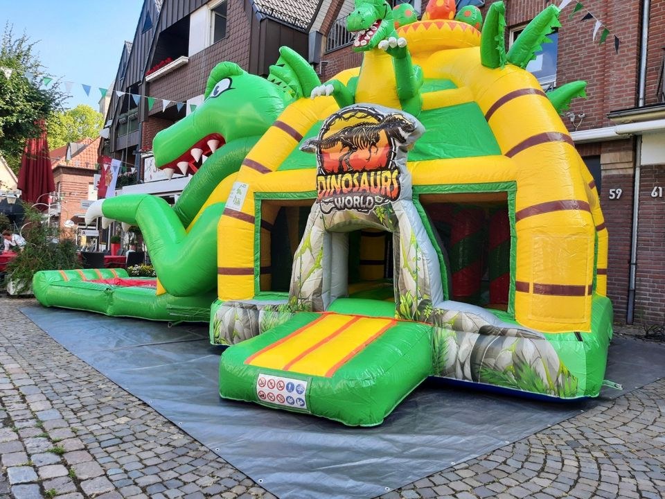 Hüpfburg Dino xl mieten in Havixbeck – Hüpfspaß für jede Feier