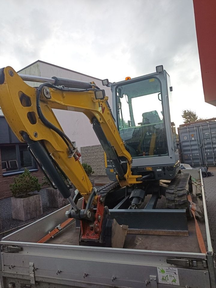 Bagger 2,7t Minibagger Wacker Ez26 mieten in Havixbeck
