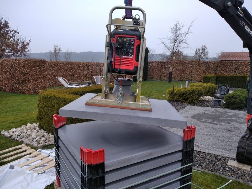 Probst QJ600 Steinmagnet Vakuum Hebegerät mieten in Havixbeck