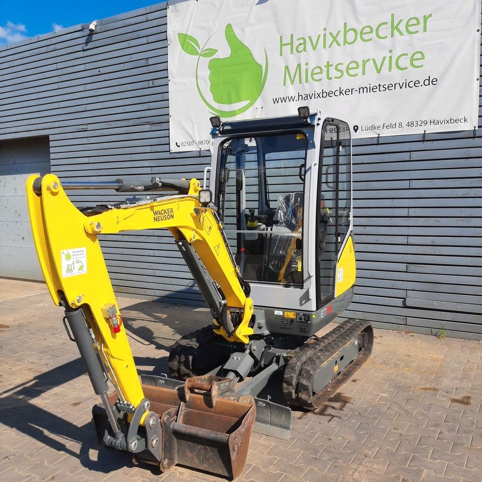 Minibagger Bagger Wacker ET18 mieten in Havixbeck