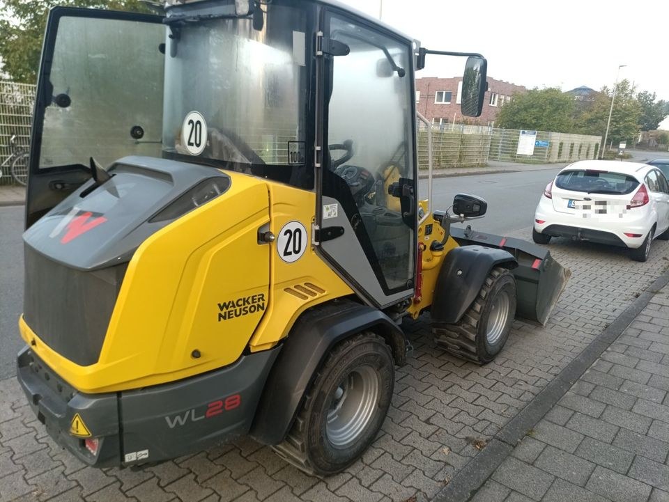 Radlader Wacker WL28 mieten in Havixbeck – für Schüttgut & Paletten – 2