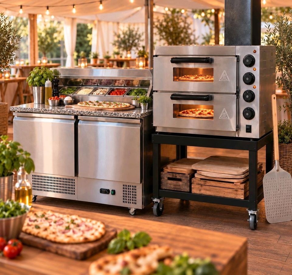 Pizza Flammkuchenstation mieten in Neu Ulm – das Besondere