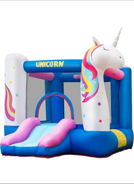 Einhorn Hüpfburg Kindergeburtstag mieten in Essen Freisenbruch – 2