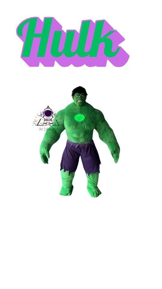 Hulk Maskottchen Kinder mieten in Essen Freisenbruch