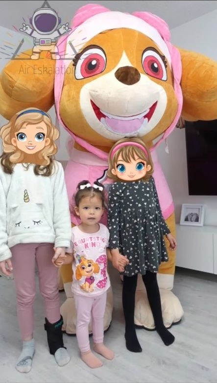 PawPatrol SKY Maskottchen Kindergeburtstag mieten – 2