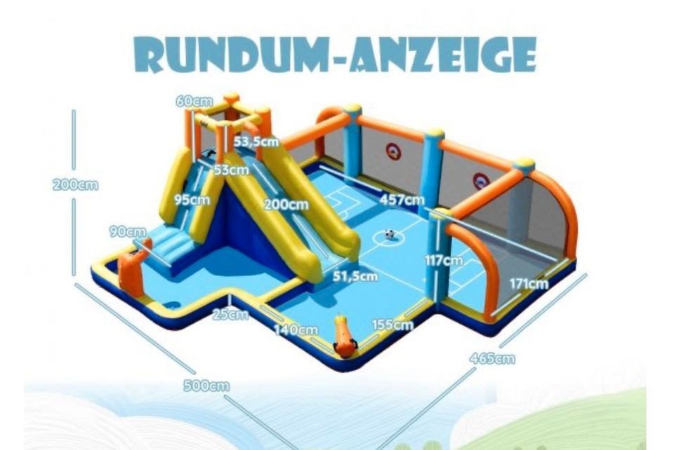 Fußball platz Hüpfburg Kindergeburtstag mieten in Essen Freisenbruch – 2