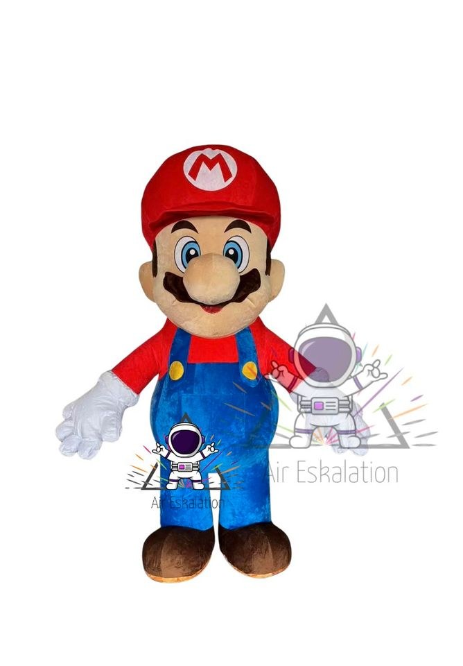 Maskottchen Bluey,Super Mario,Hulk,Pikachu,Paw mieten – 4