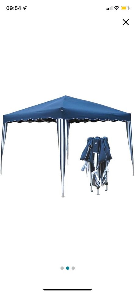 Pavillon Zelt 3x3m Stehtisch mieten bei Akbay Verleihservice – 3