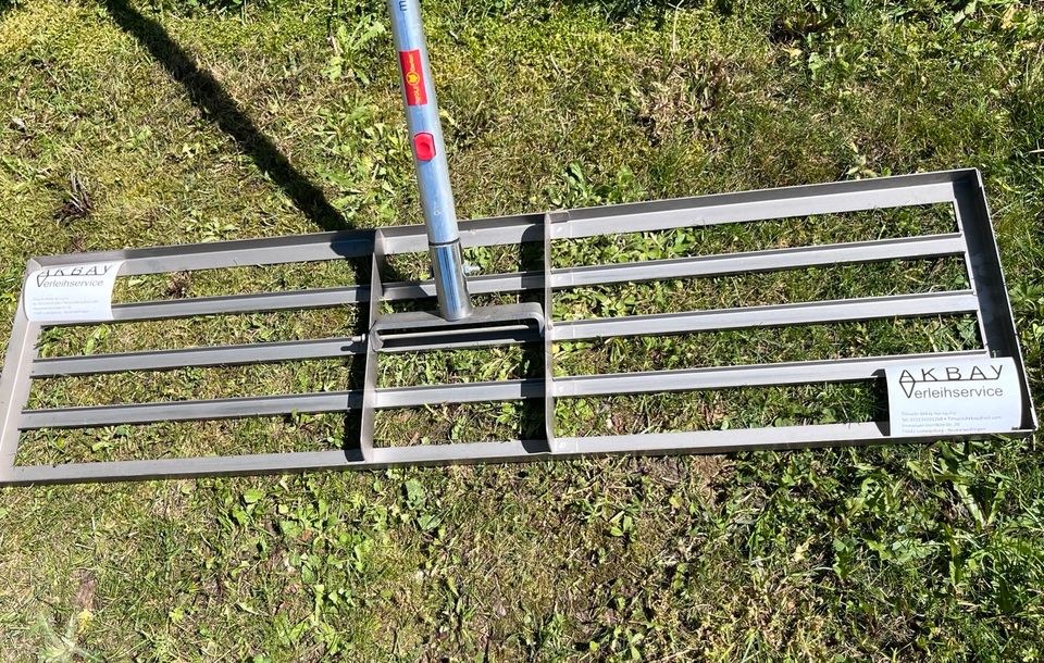 Rasenrakel XL Breite N 1 Meter breit Levelrake mieten in Ludwigsburg