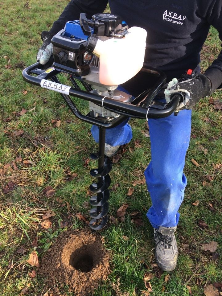 Erdbohrer Bj25 D=100 150 200 mm mieten bei Akbay Verleihservice – 2