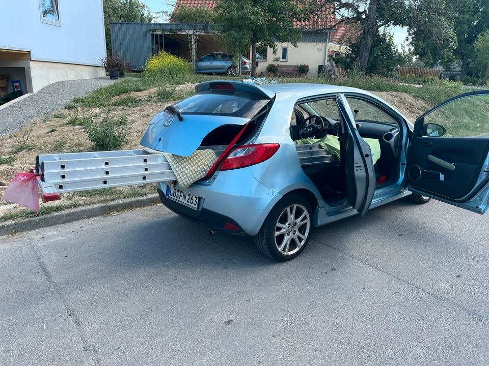 Leiter 9m Sprossen 3 x 12 mieten in Ludwigsburg – sicher in der Höhe – 4