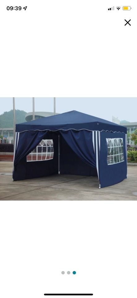 Pavillon Zelt 3x3m Stehtisch mieten bei Akbay Verleihservice – 2