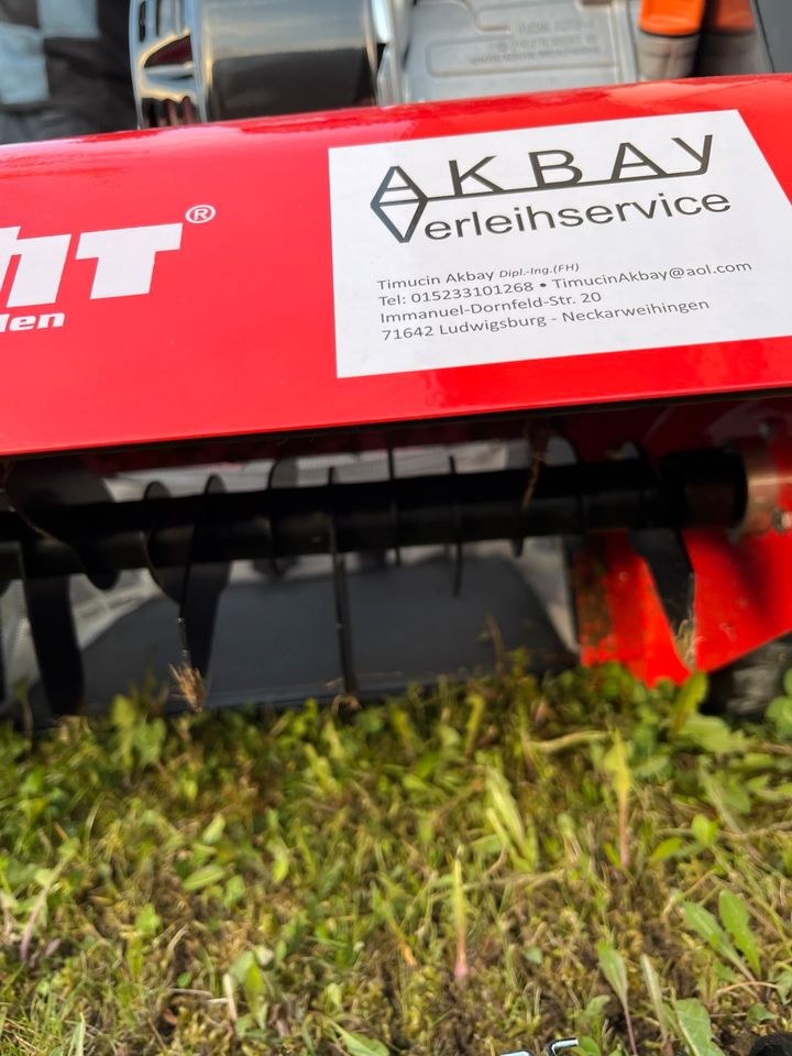 Benzin Vertikutierer Bj25 Rasenlüfter Moos mieten in Ludwigsburg – 4
