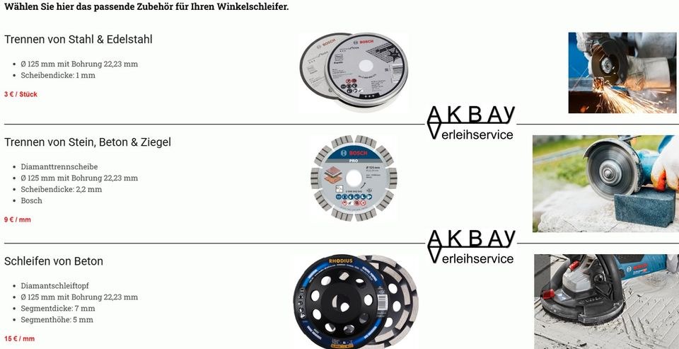 Winkelschleifer Flex N Schleifen Fliesenkleber mieten in Ludwigsburg – 4