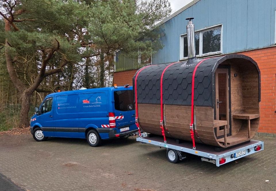 Mobile Sauna mieten bei Kraus Bohrtechnik – das Besondere