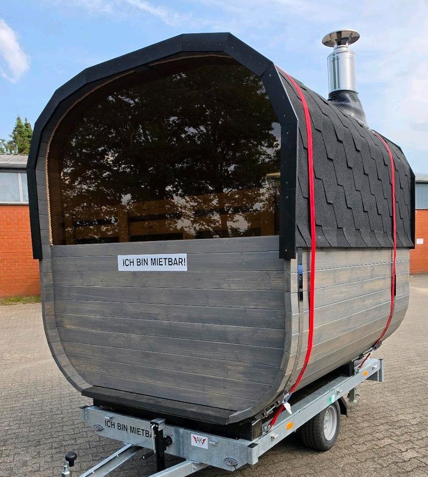 Sauna Mobile Holzofen mieten bei Kraus Bohrtechnik – das Besondere – 2