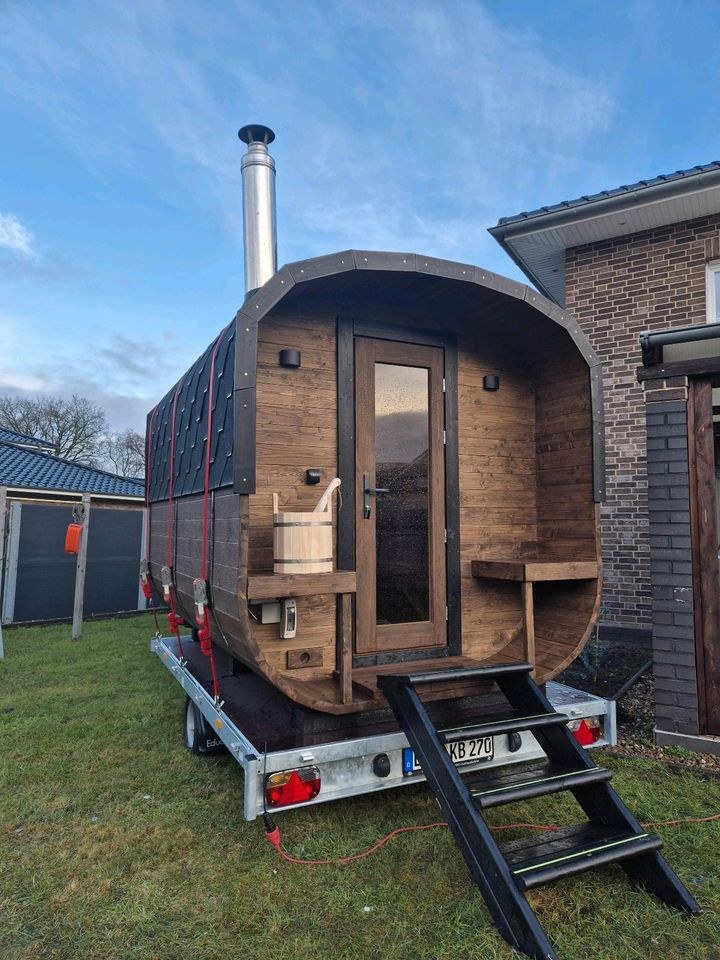 Sauna Mobile Saunen mieten bei Kraus Bohrtechnik – das Besondere