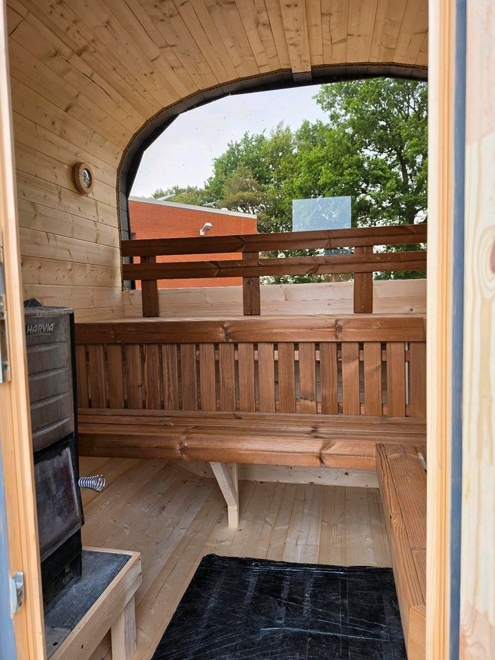 Sauna Mobile Holzofen mieten bei Kraus Bohrtechnik – das Besondere – 3